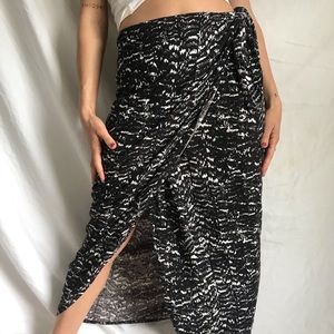 Long Tie Skirt